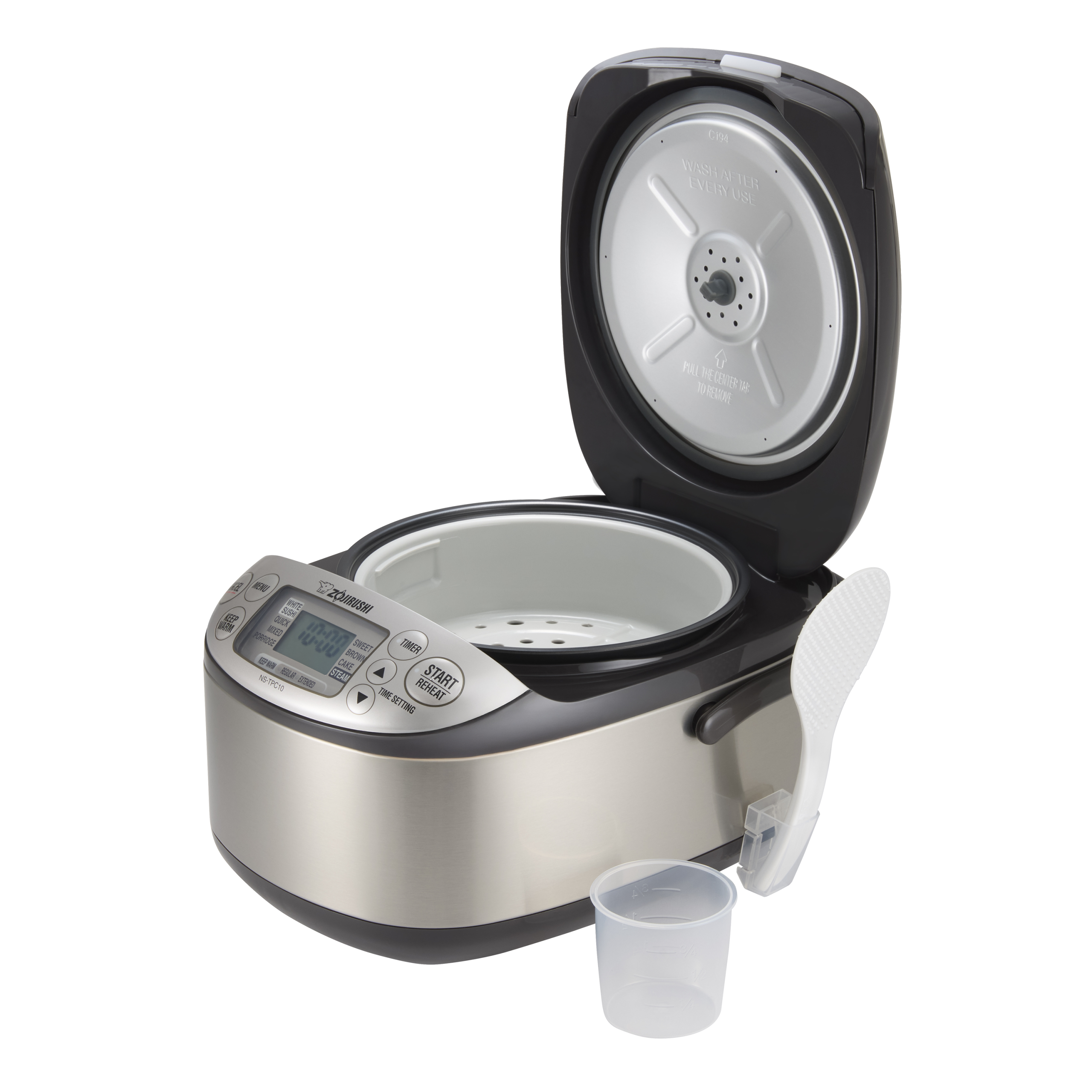 Micom Rice Cooker & Warmer (with PFAS-Free Nonstick) NS-TPC10/18 - Image 7